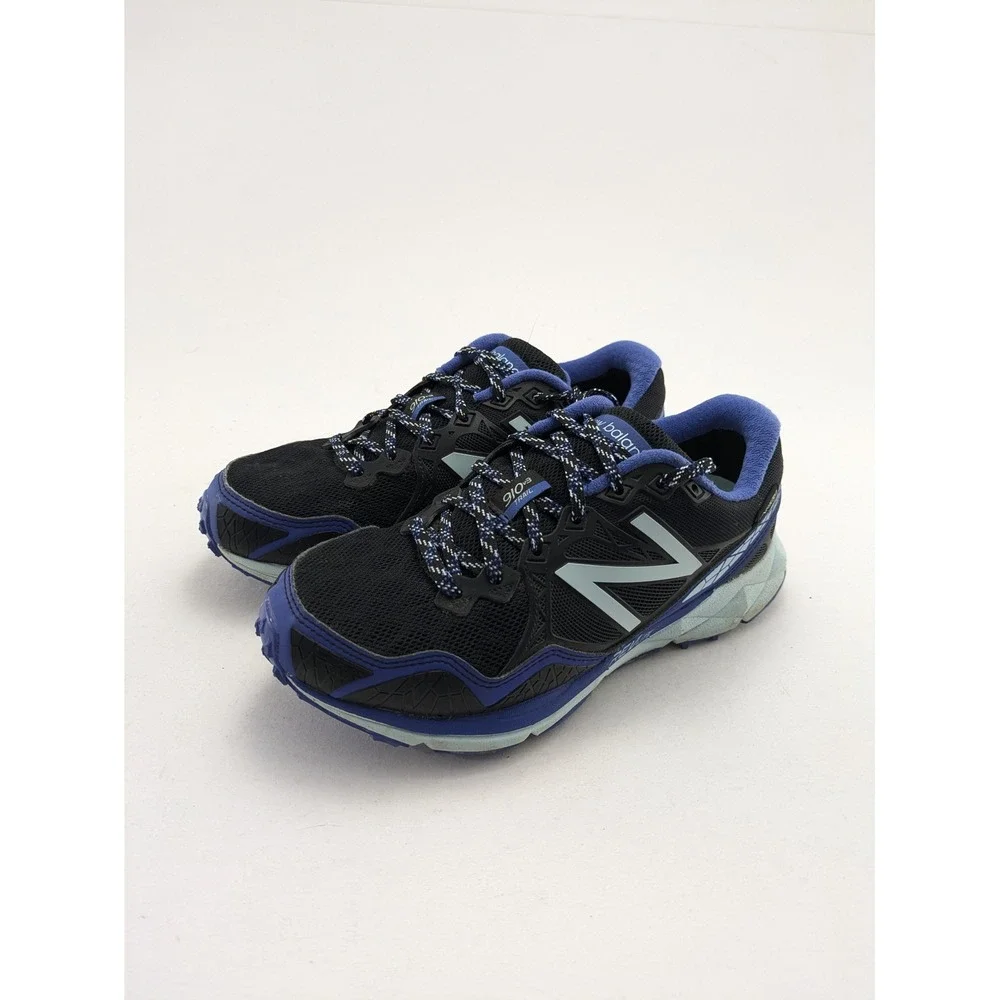 Womens New Balance 910 V3 Trail Gore-Tex REV Lite Black Running Shoes Size 5.5